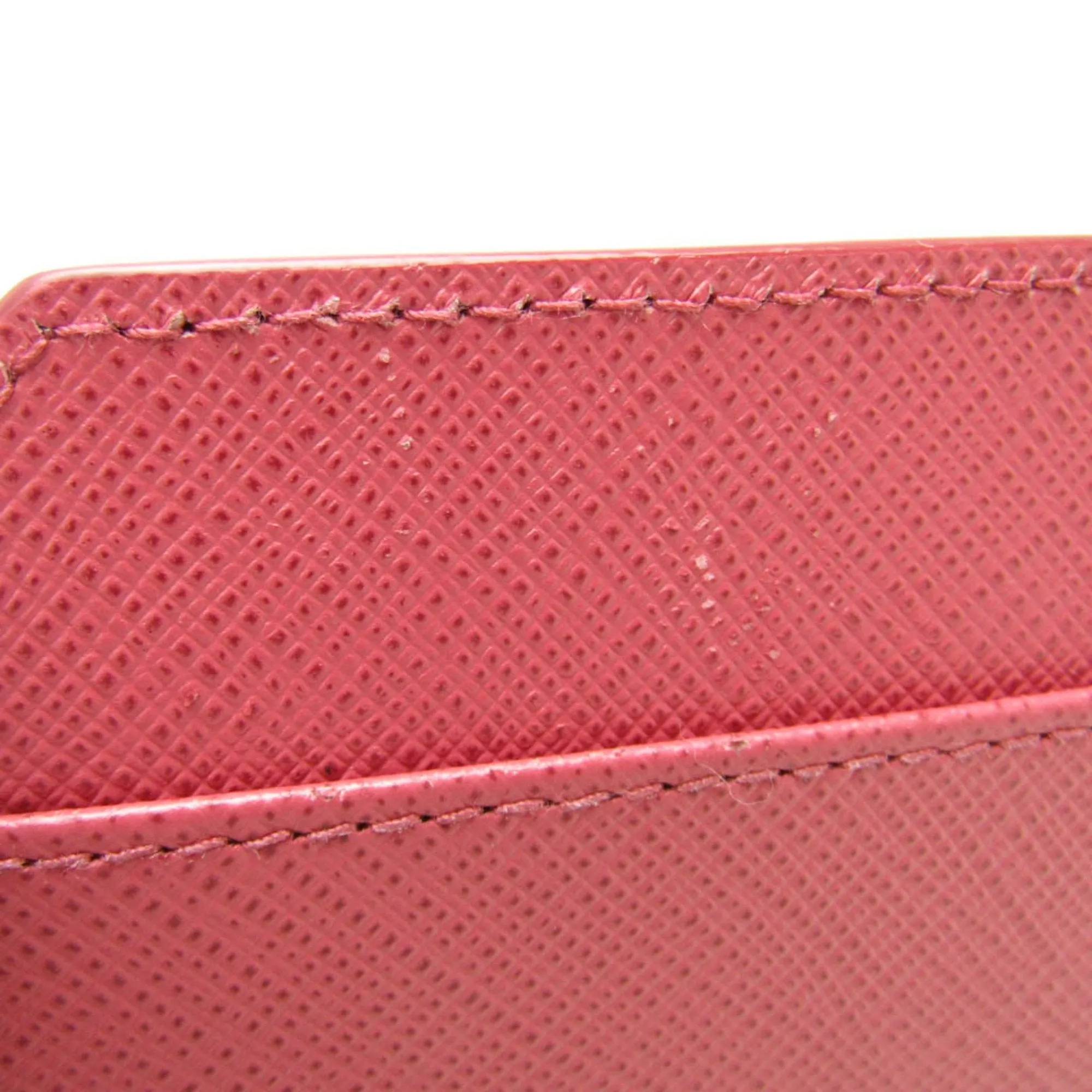 Prada Saffiano Pink Leather Accessories