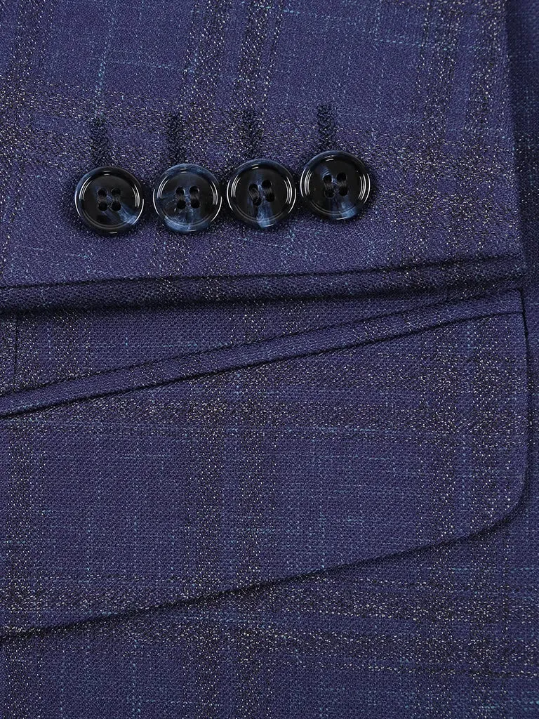 RENOIR | Slim Fit Pattern Suit | 242-22SL