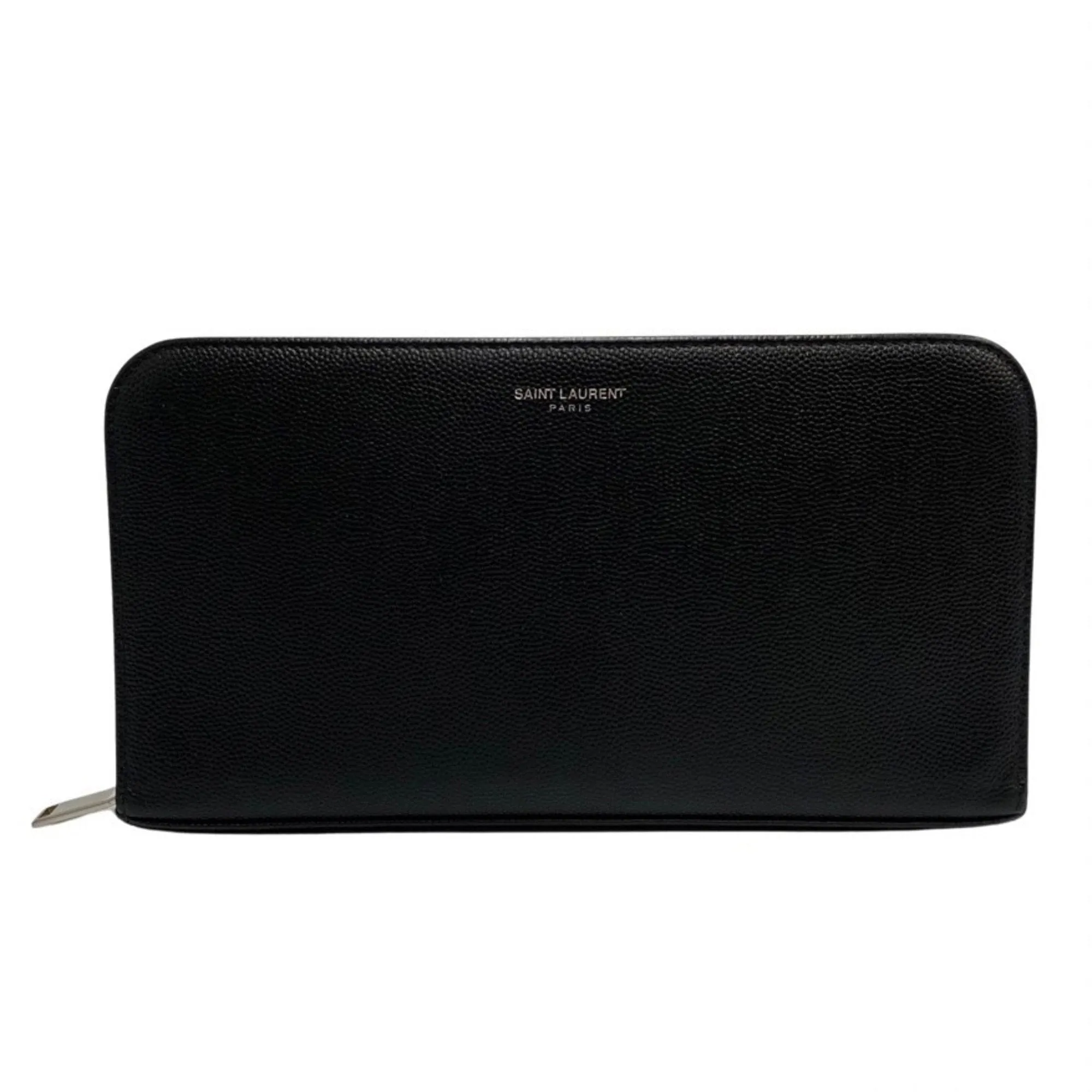 Saint Laurent Black Leather Accessories