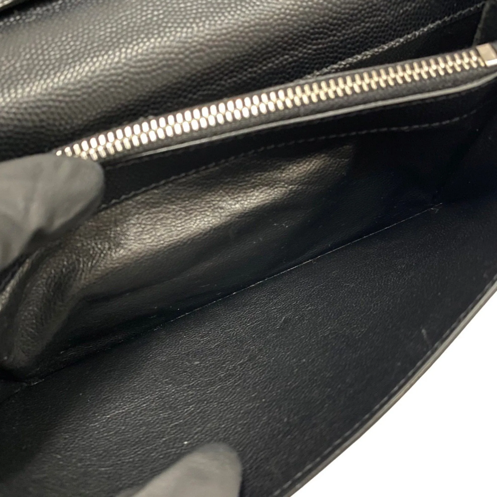 Saint Laurent Black Leather Accessories