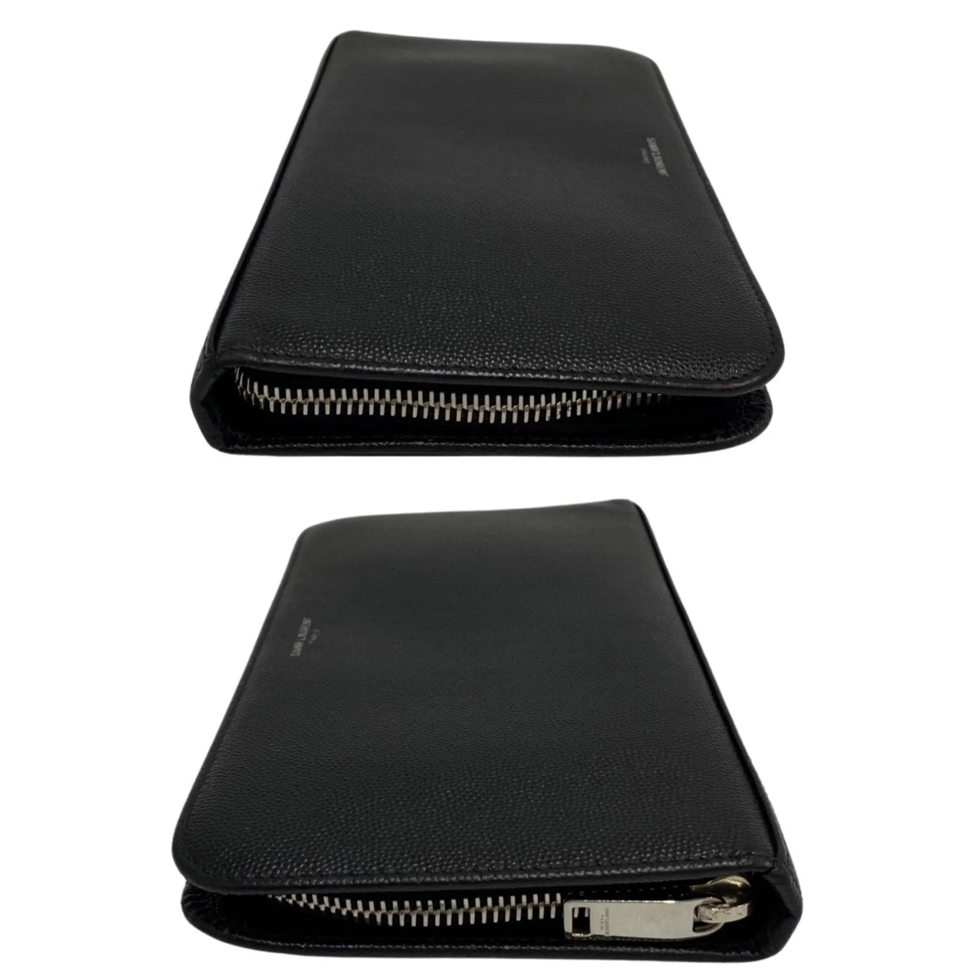 Saint Laurent Black Leather Accessories