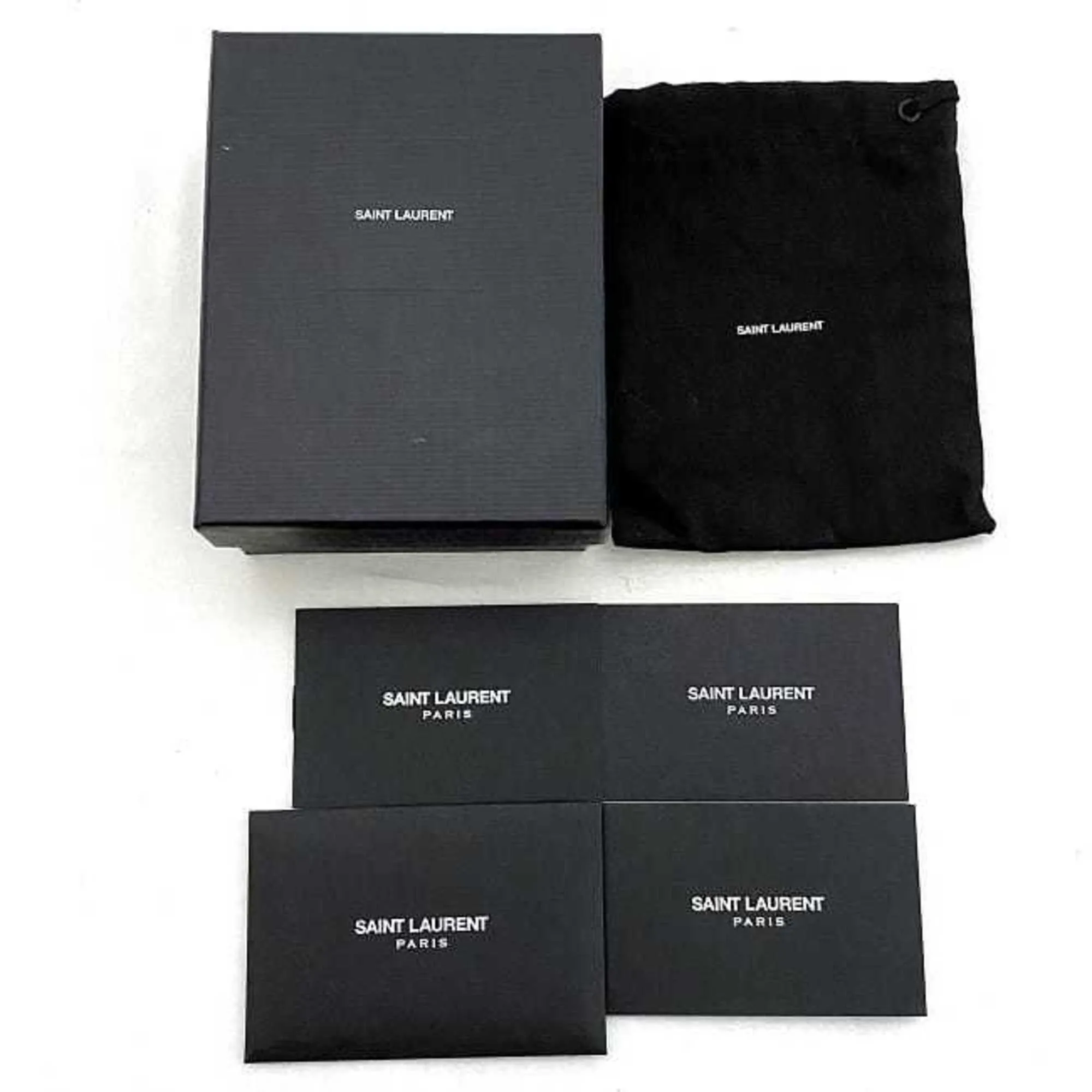 Saint Laurent Pink Leather Accessories