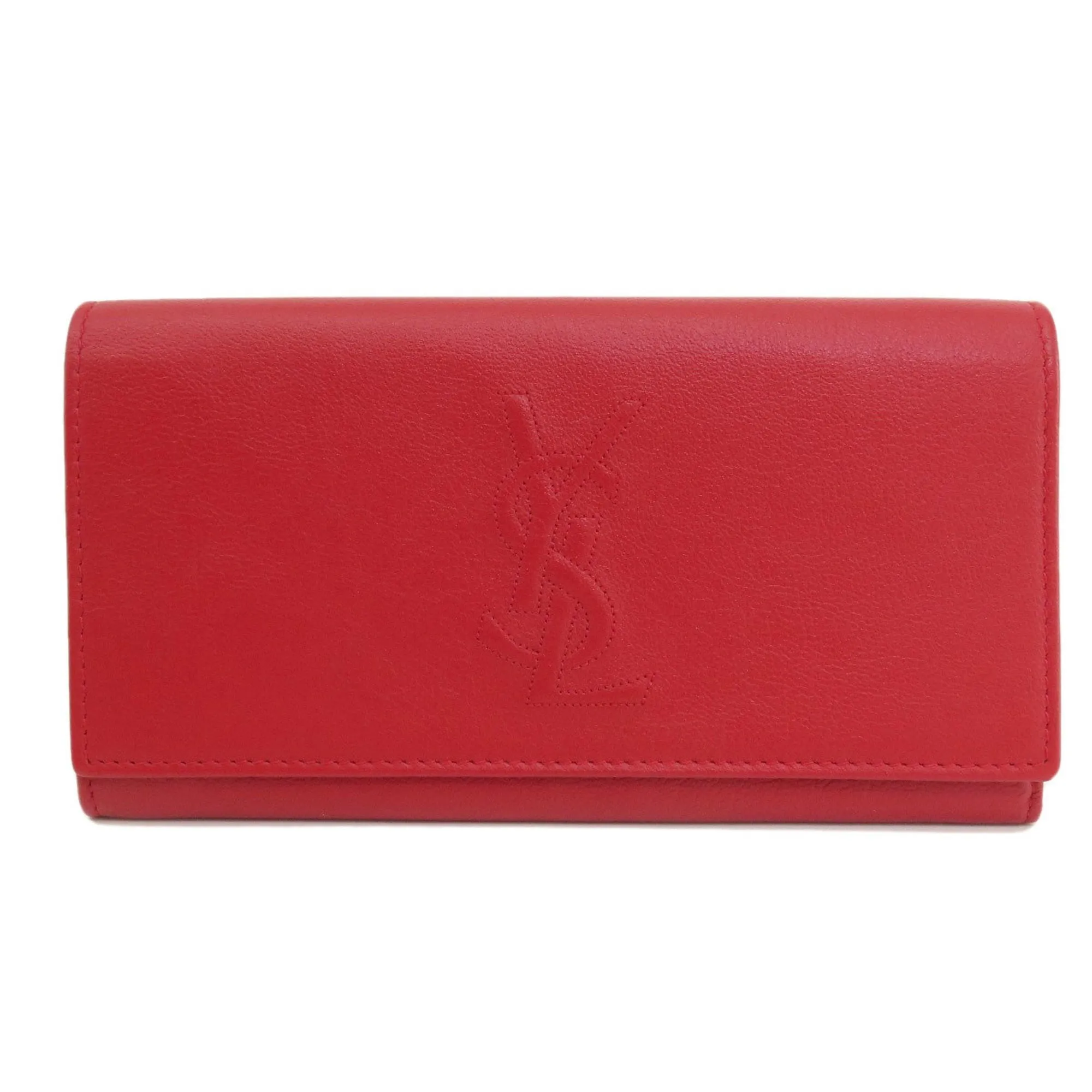 Saint Laurent Red Leather Accessories