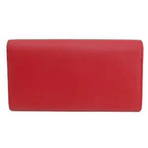 Saint Laurent Red Leather Accessories