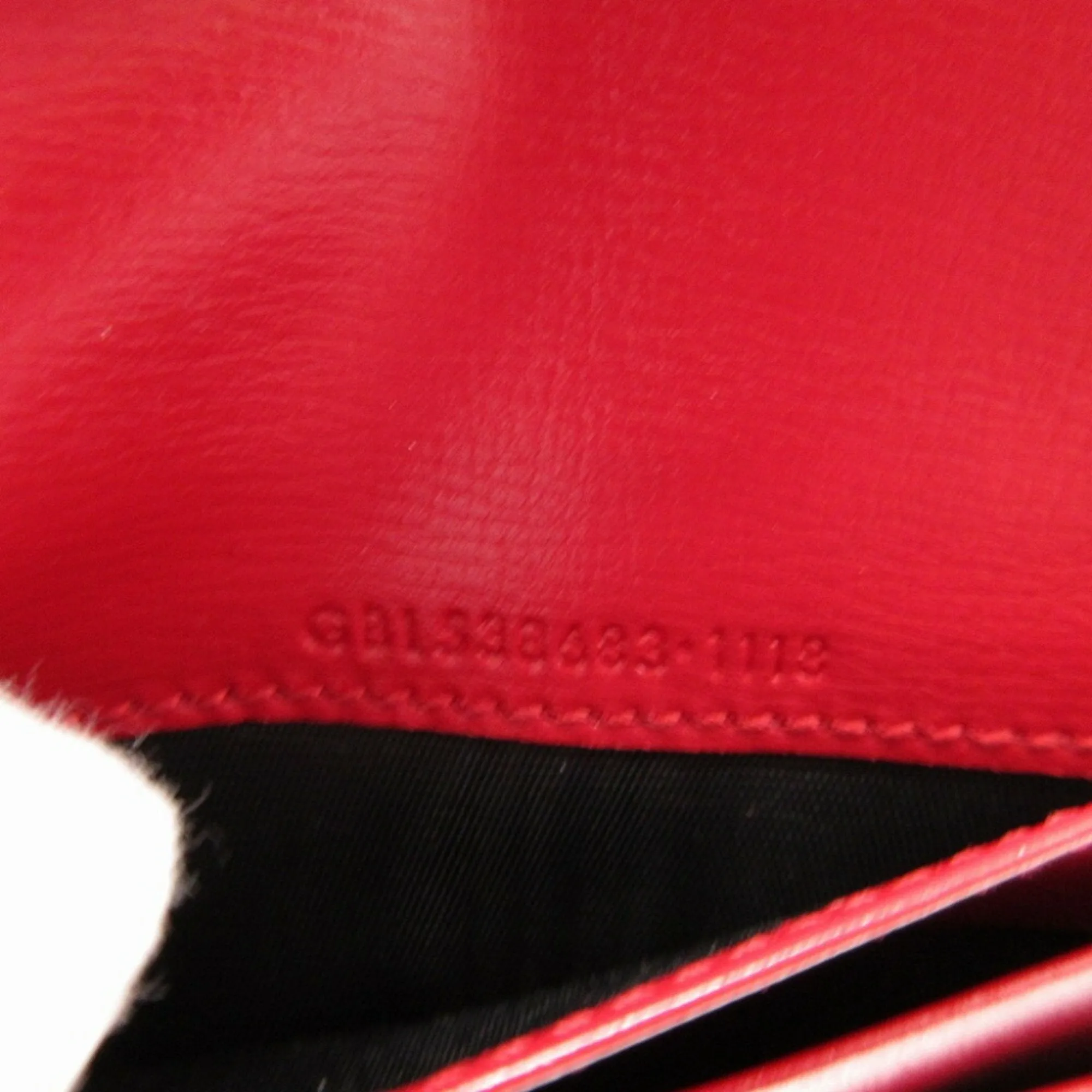 Saint Laurent Red Leather Accessories
