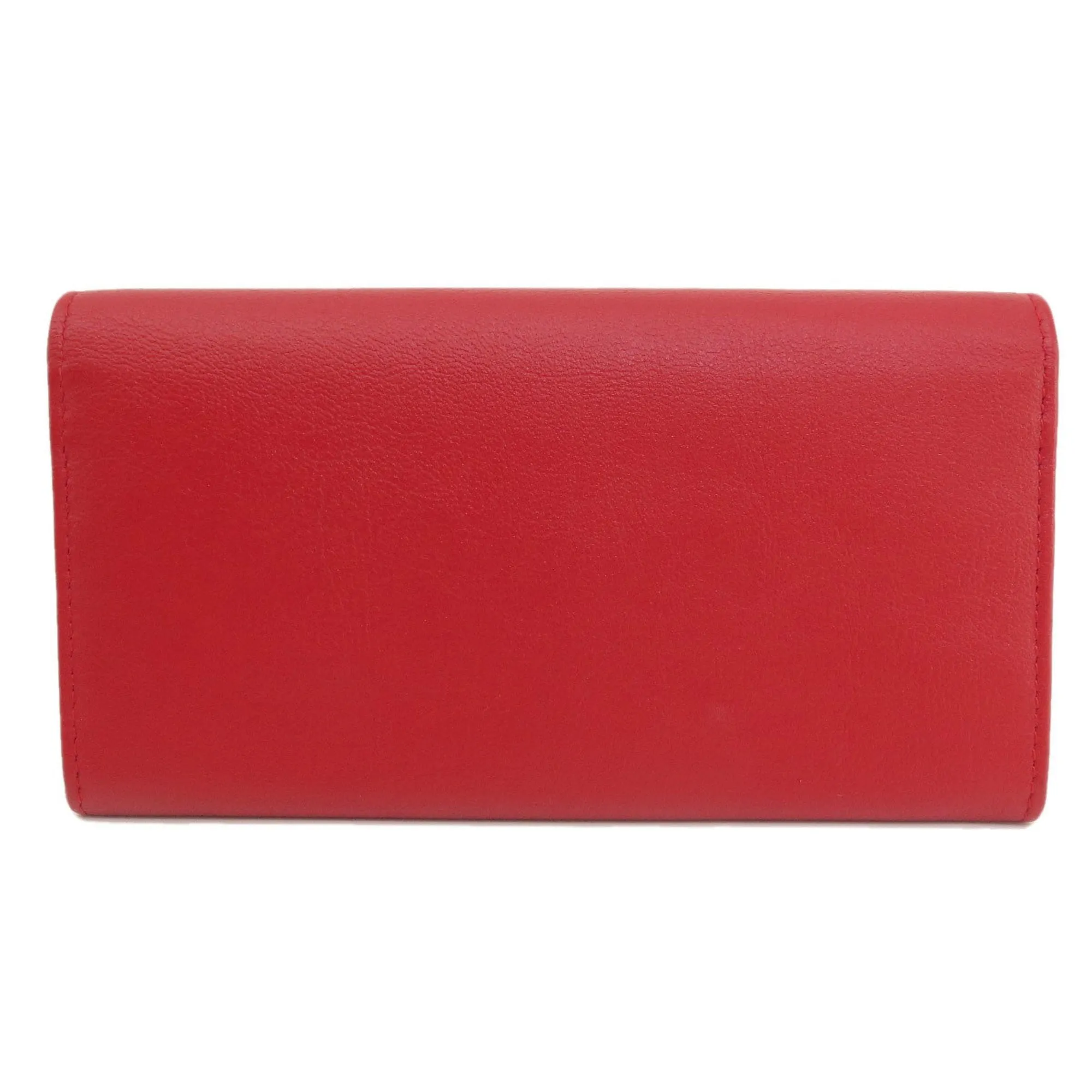 Saint Laurent Red Leather Accessories