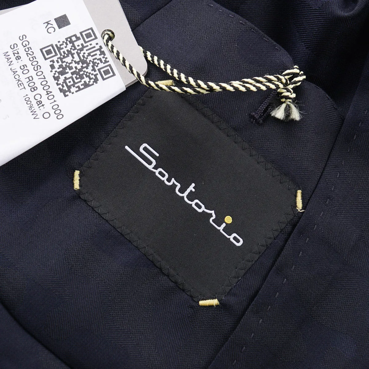 Sartorio Camo Patterned Wool Blazer