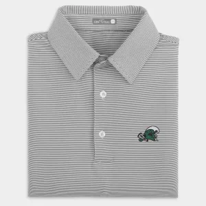 Tulane Pinstripe Performance Polo