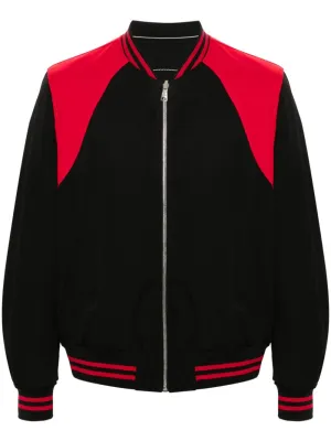 Two-Tone Reversible Bomber Jacket