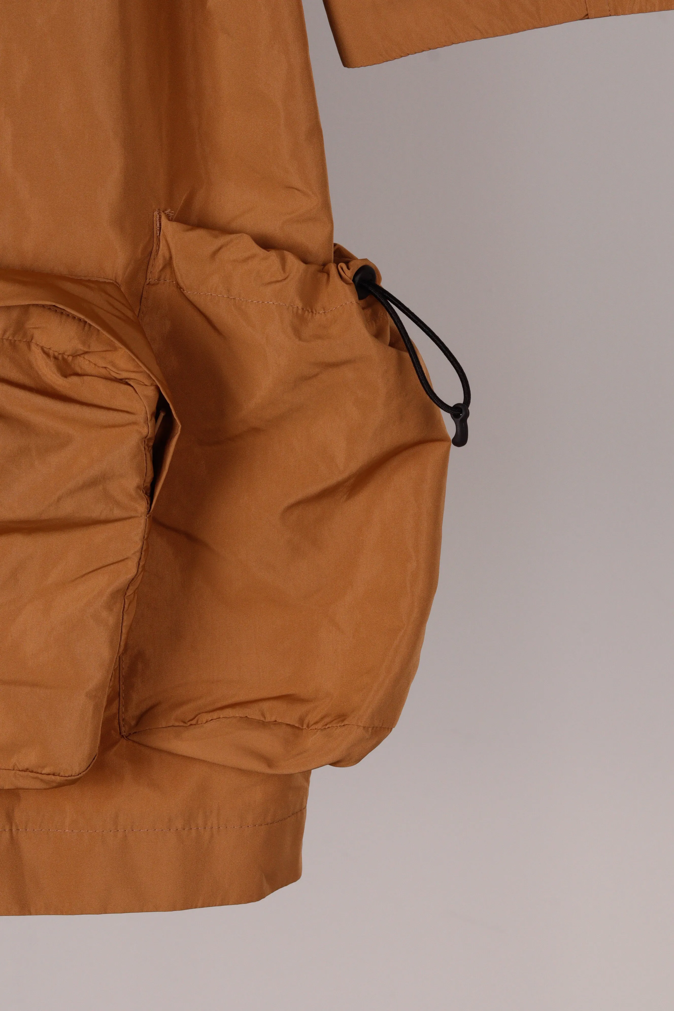 Undercover SS20 'Steel Collar 3D Zip Pocket' Trench Coat Duck Brown (2020)