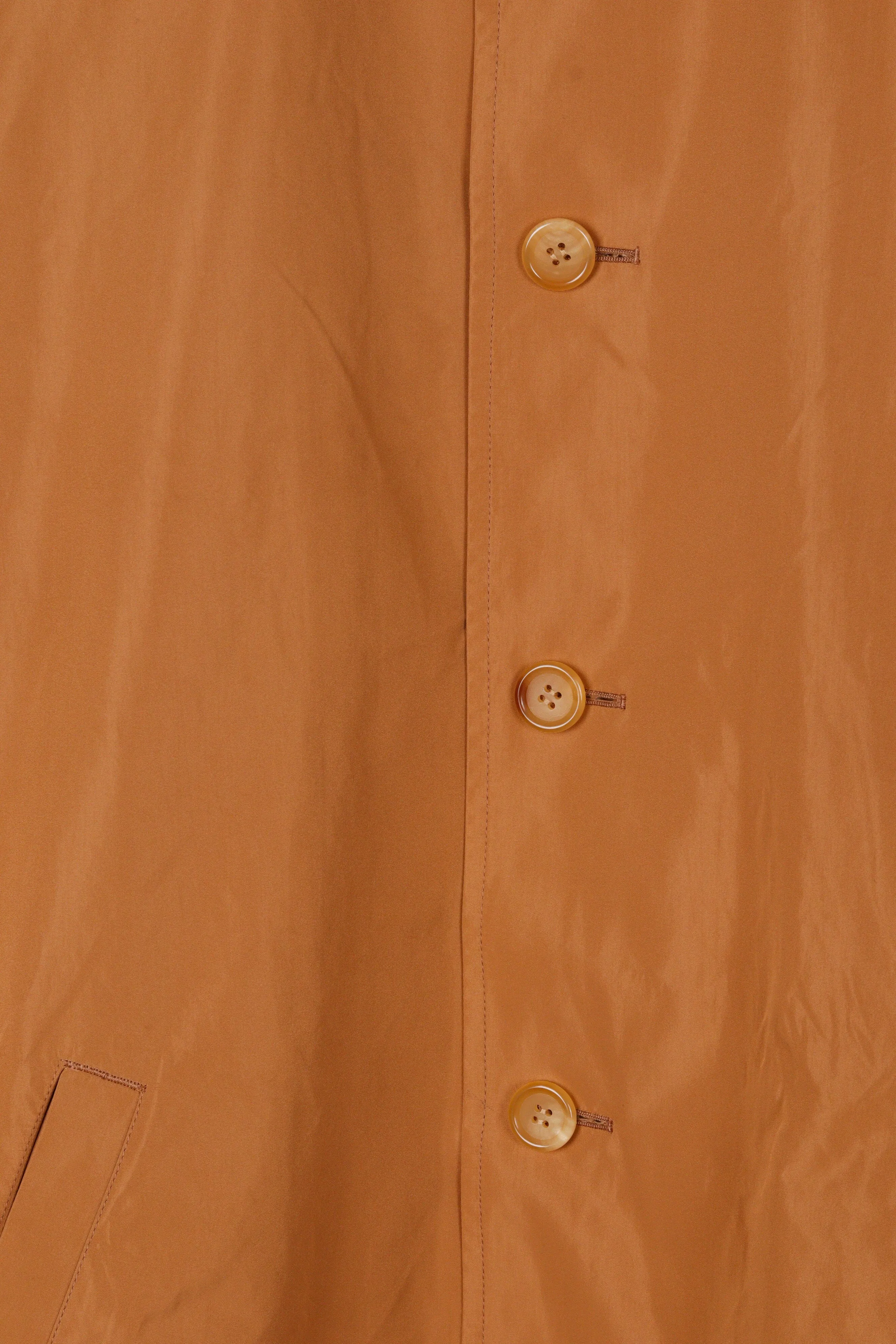 Undercover SS20 'Steel Collar 3D Zip Pocket' Trench Coat Duck Brown (2020)