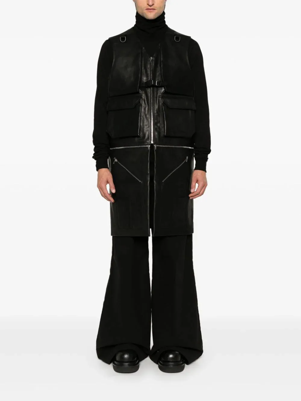 Utility Leather Vest