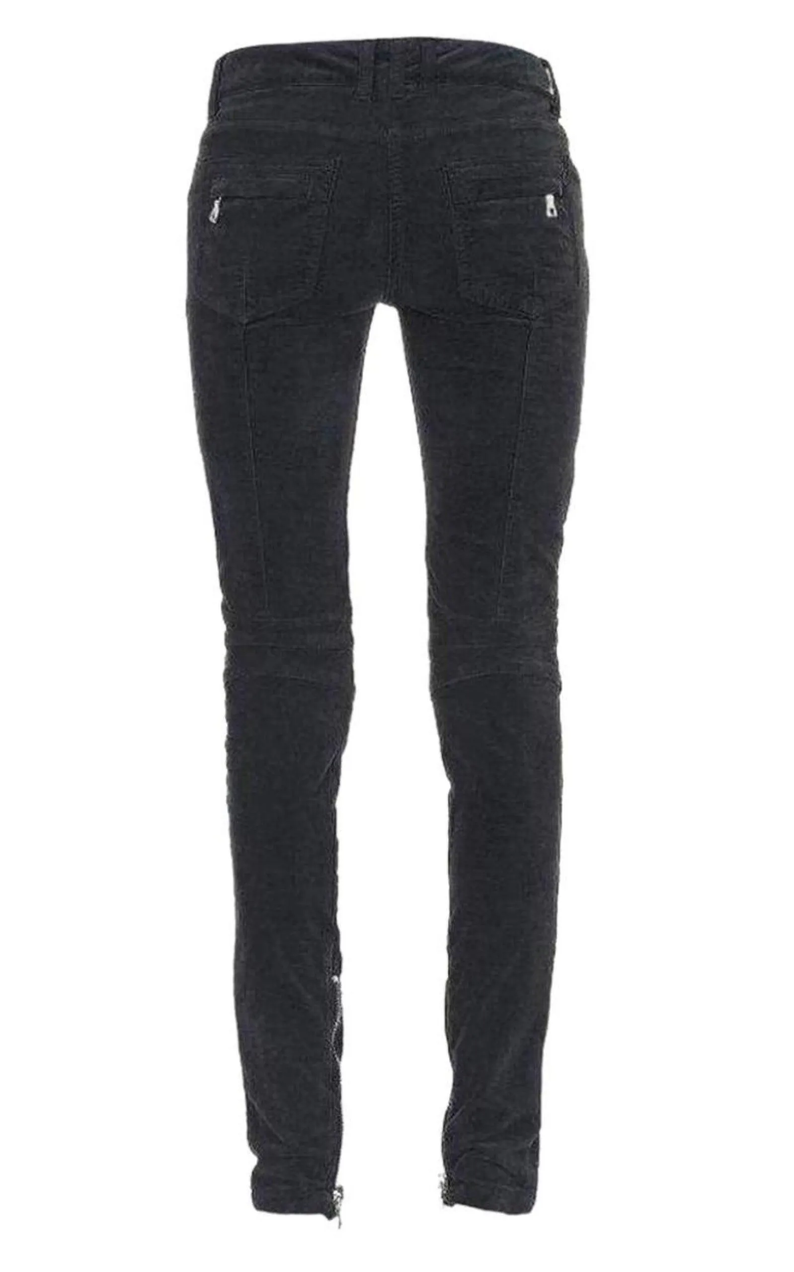 Velvet Biker Jeans