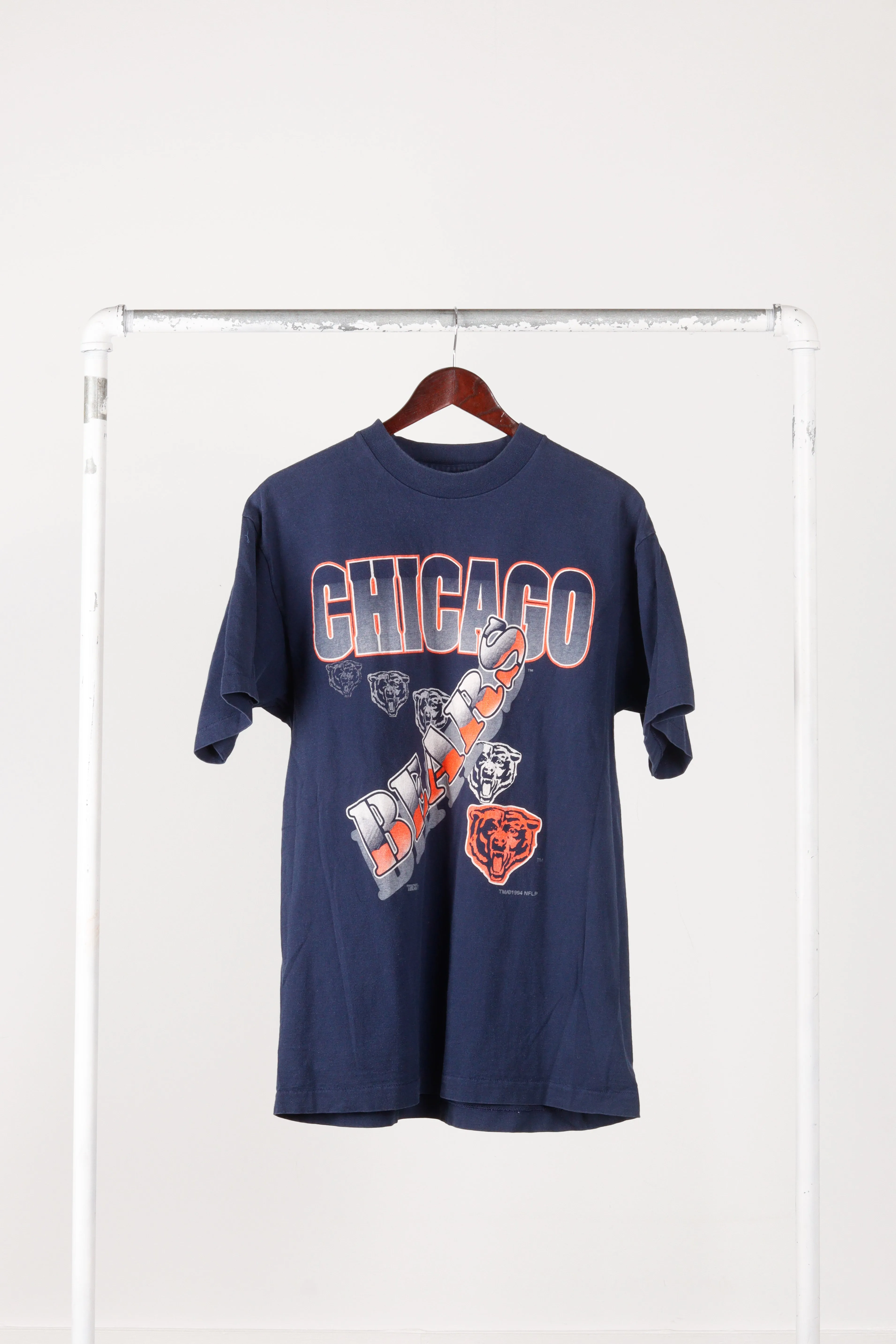 Vintage 1994 Chicago Bears '3D Logo' T-Shirt