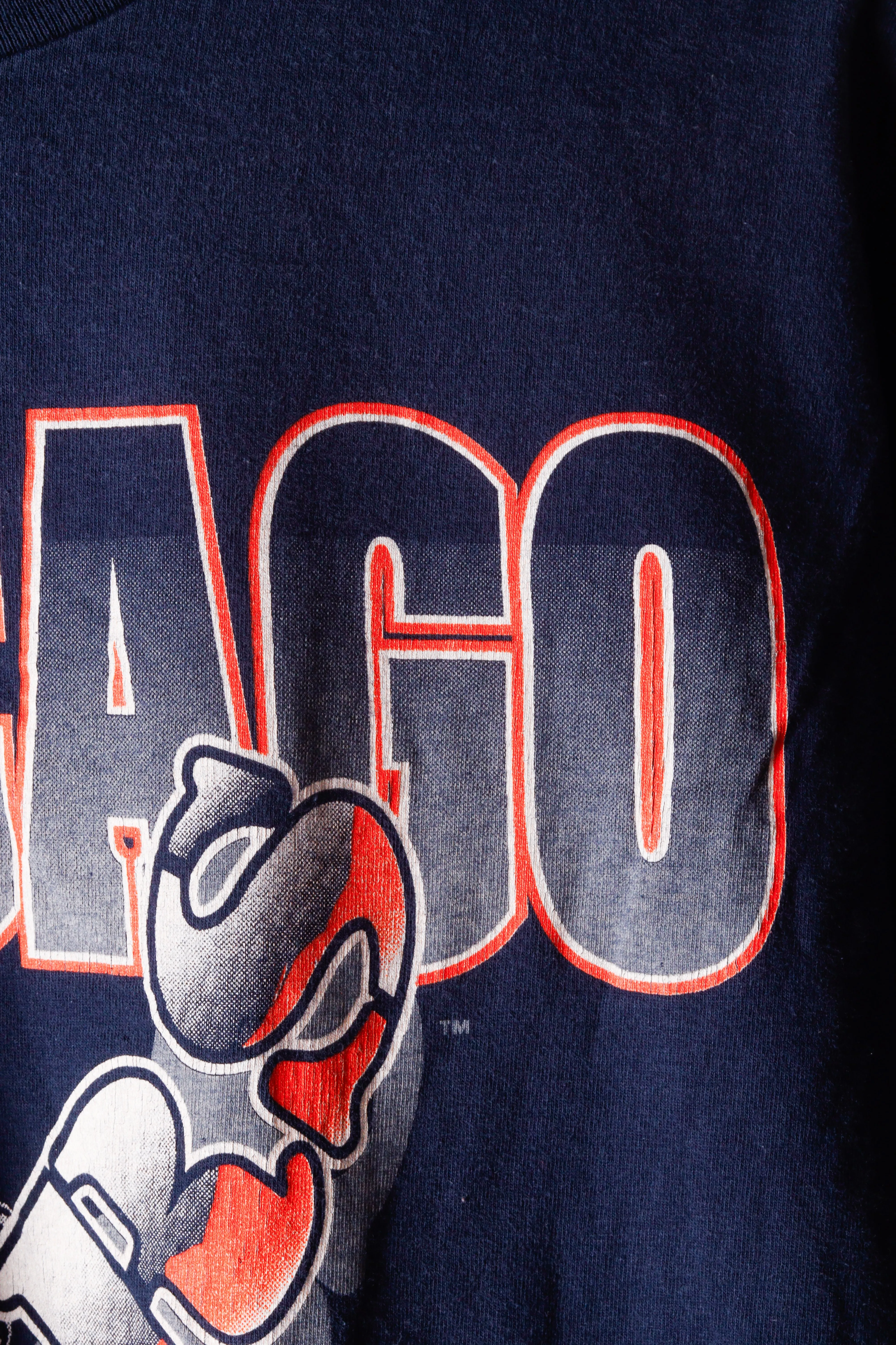 Vintage 1994 Chicago Bears '3D Logo' T-Shirt
