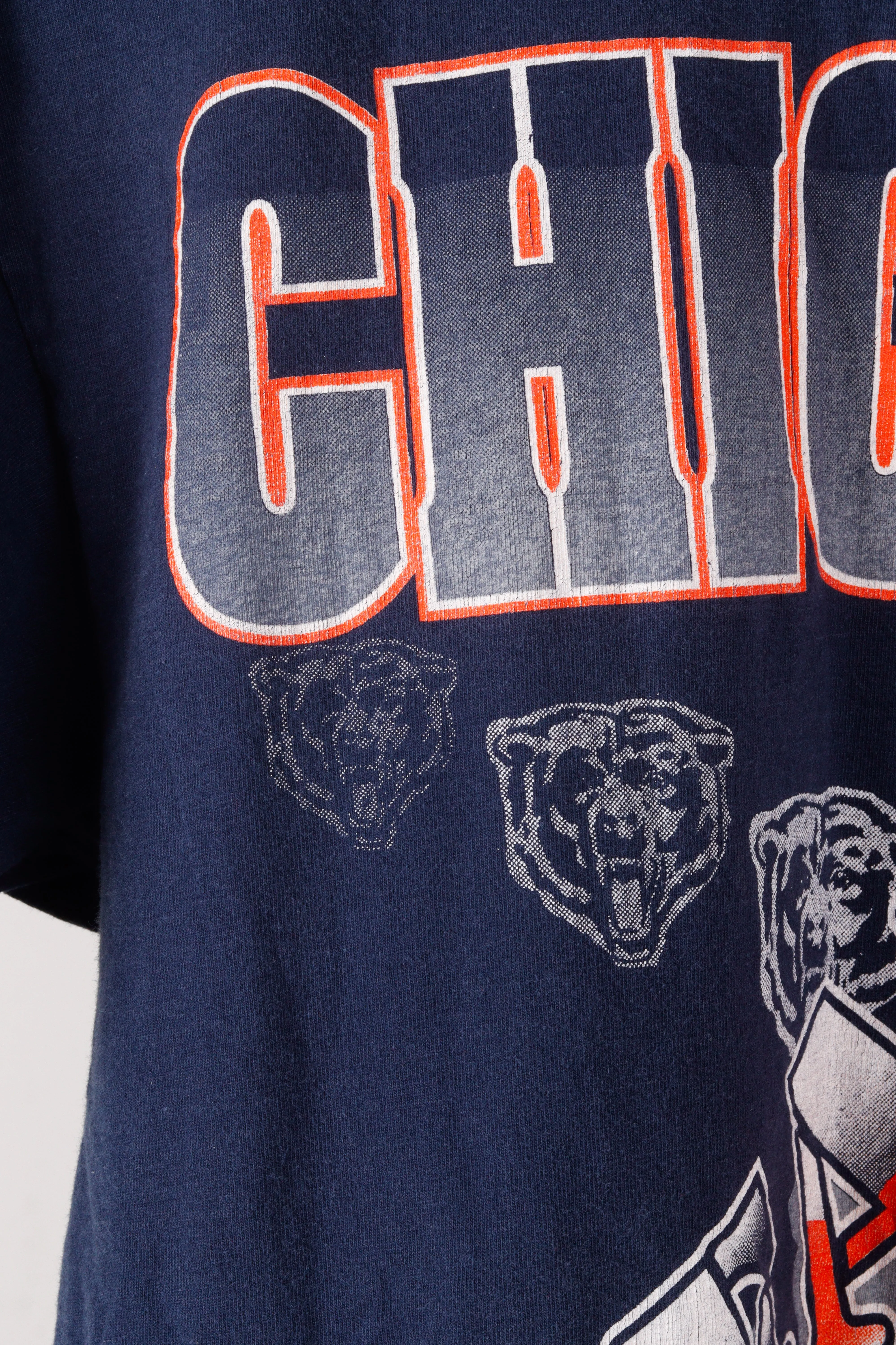 Vintage 1994 Chicago Bears '3D Logo' T-Shirt