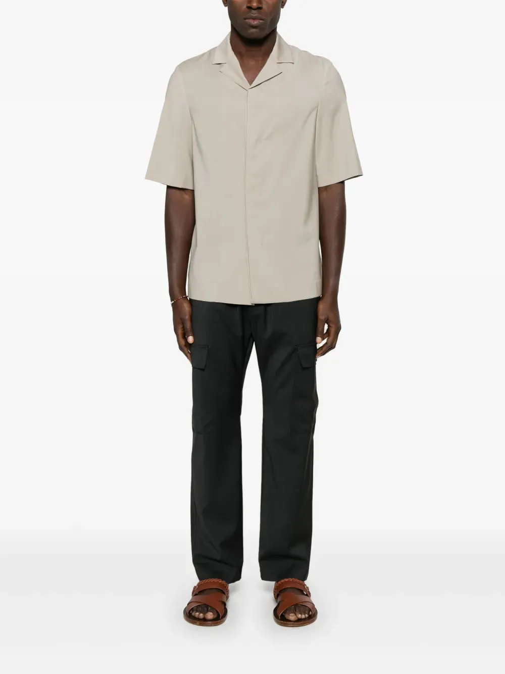 Virgin-Wool Track Trousers