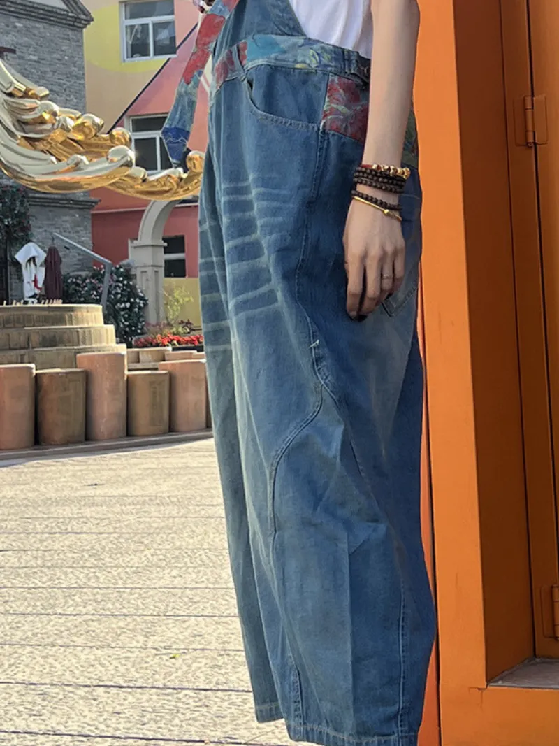 Women's Comfort and Soft  Pockets Bib's Dungarees