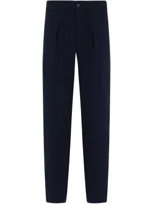 Zigzag-Pattern Trousers